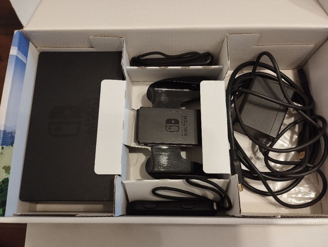 Nintendo Switch Minecraftモデル＆コントローラー等セット