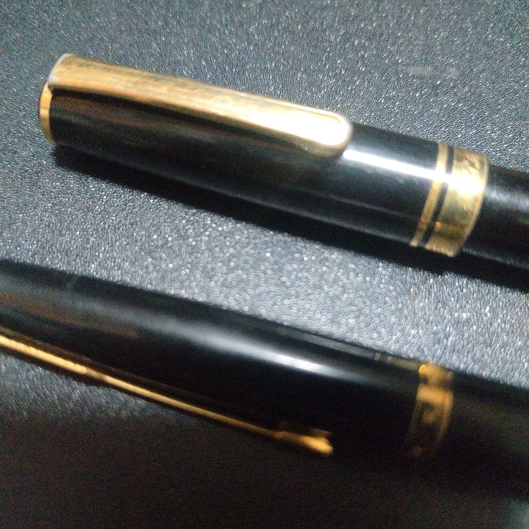 14K PARKERE 黒い万年筆 2本セット ジャンク