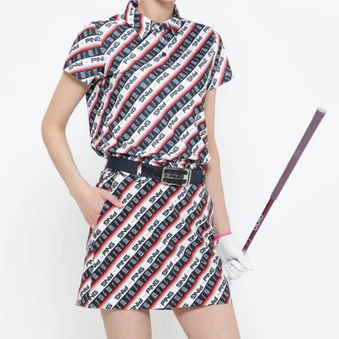 2点！新品■23,100円【PING ピン】レディース　ウェア、スカート L