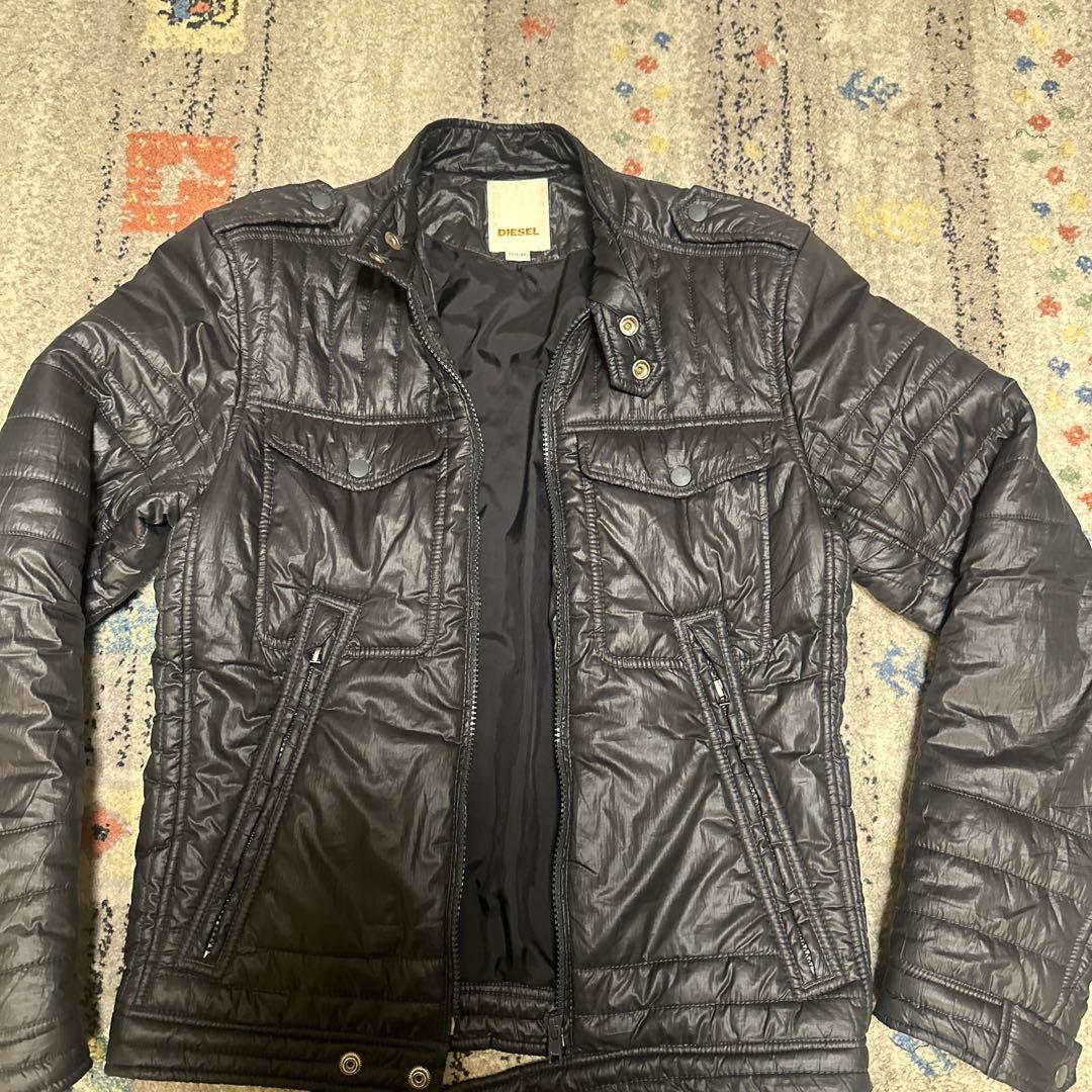 ジャケット・アウター diesel archive riders puff jacket