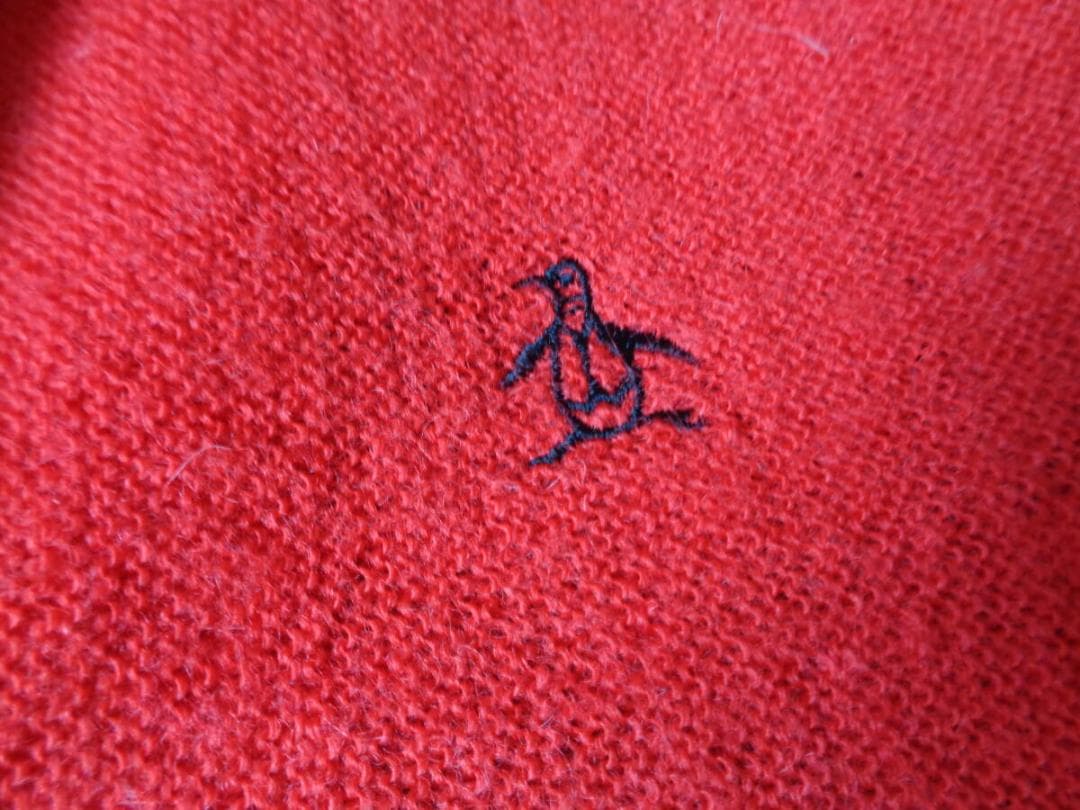 良品　マンシングウエア　ウール　ニット　ブルゾン　ジャケット　裏地あり　1