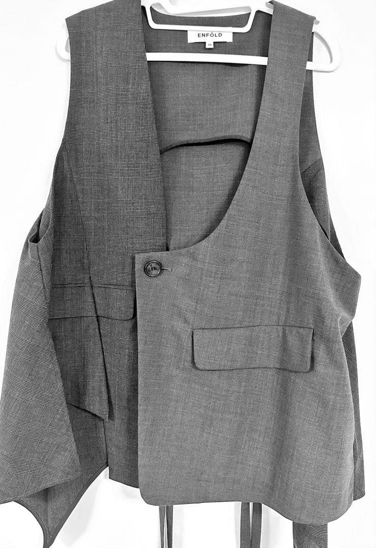 ENFÖLD ASYMMETRY VEST ベスト