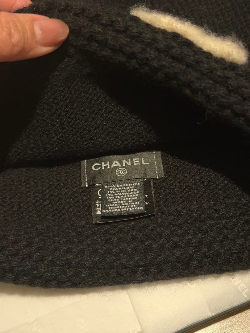 chanel シャンネル　ニット帽