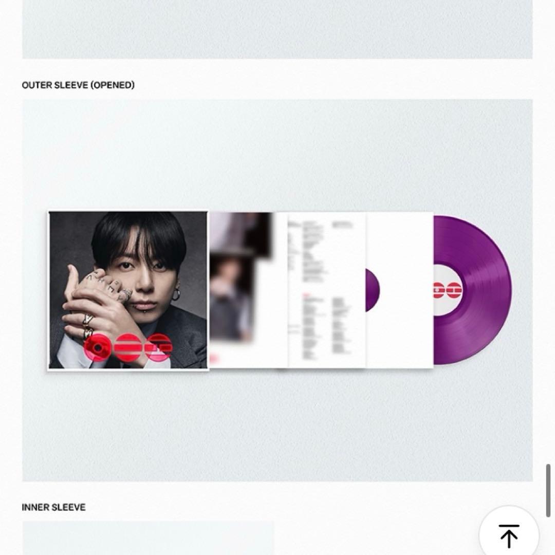 BTS ARIRANG Standard Vinyl Jung Kook グク