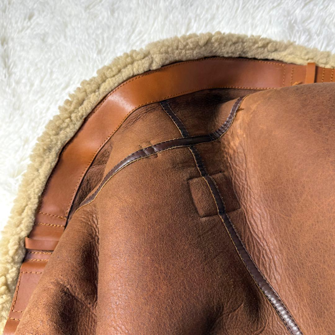 【美品】AVIREX B-3 大戦モデル ラセットブラウン L相当 胸タグ レア