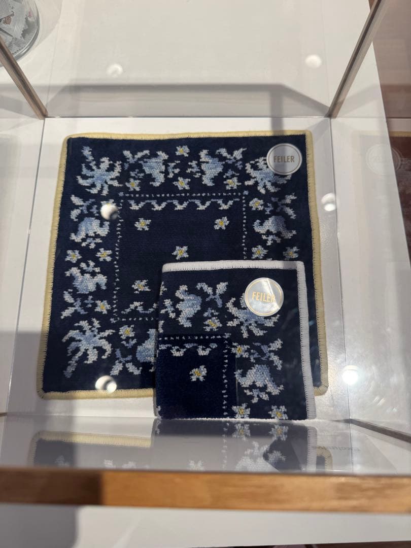 限定　ロンハーマン別注FEILER Bandana Handkerchief 白