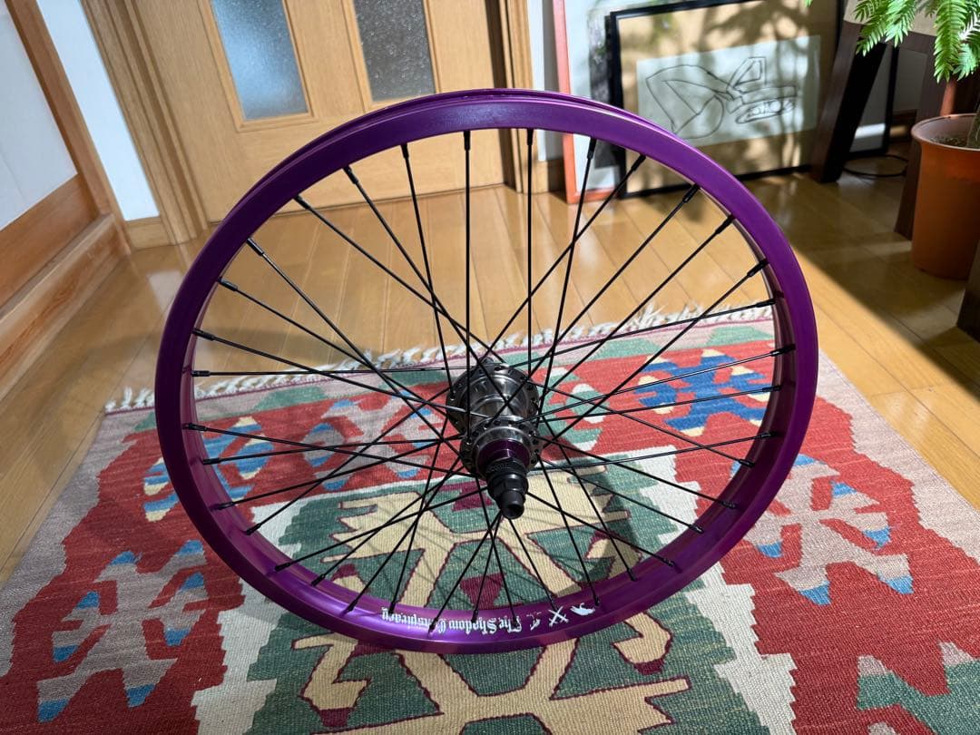 BMX リア ホイール フリーコースター SHADOW リム KHE ハブ