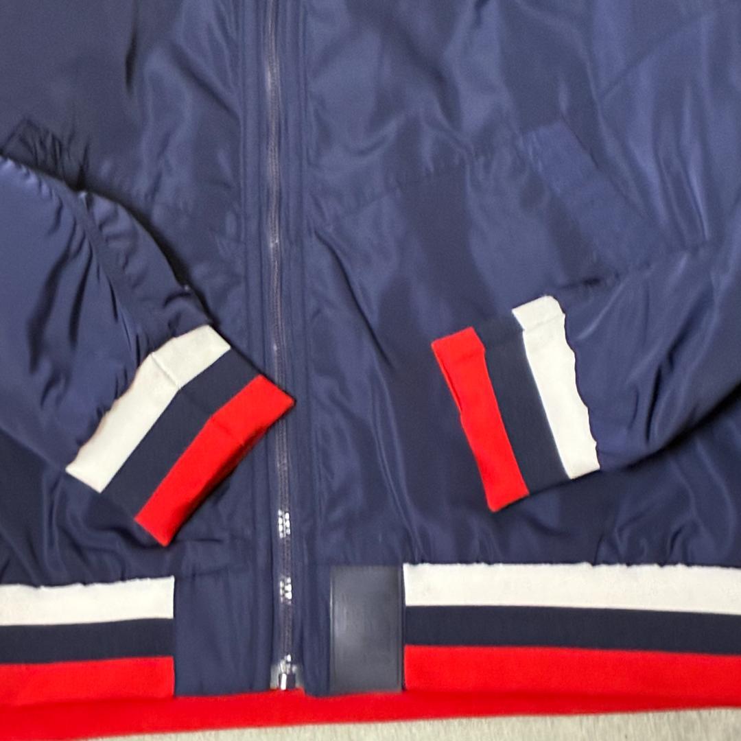 希少 UMBRO アンブロ ナイロンジャケット 紺 L フルジップ ブルゾン