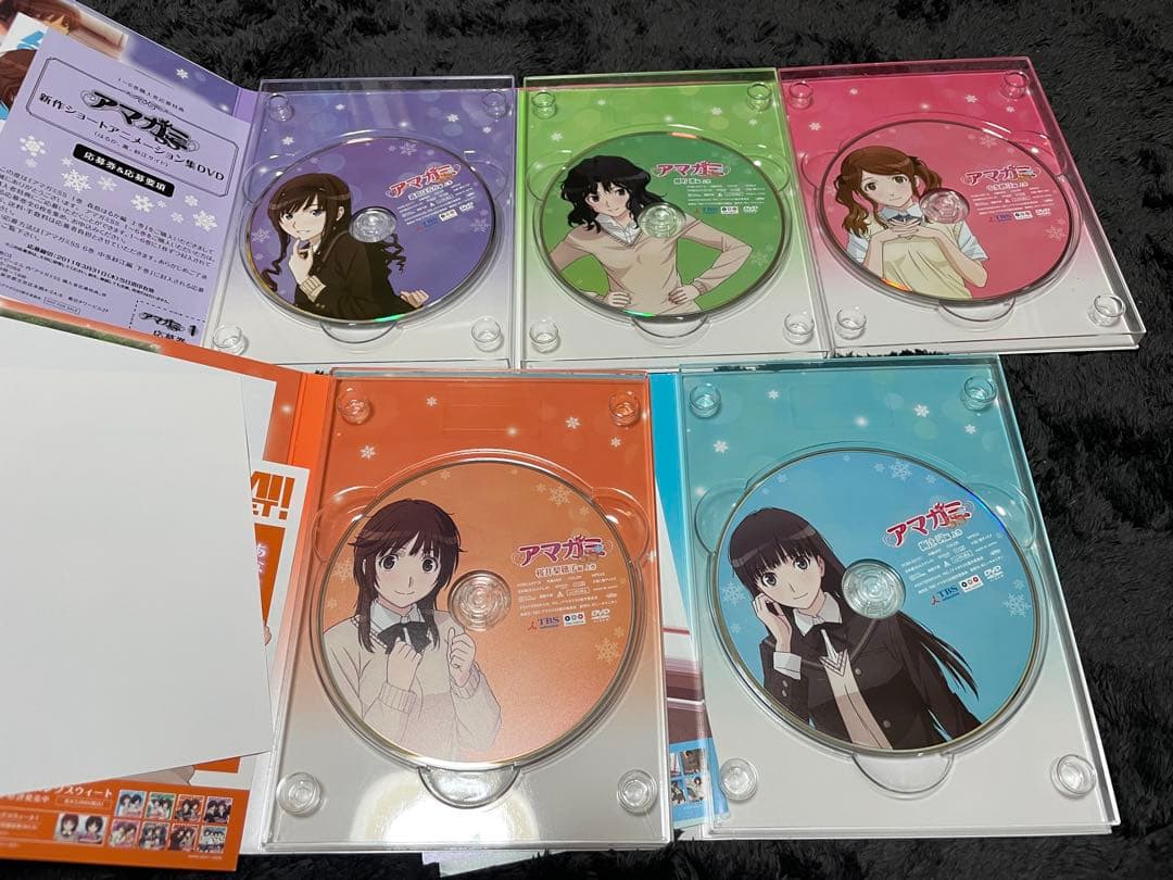 アマガミ SS DVD 6巻セット 布ポスター ジオラマ付き