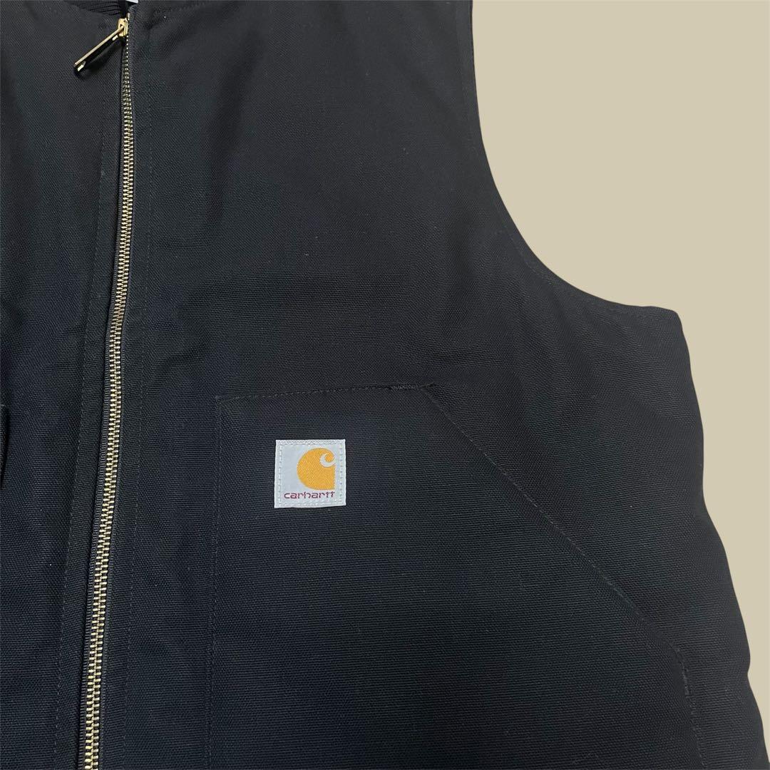 【美品】Carhartt V01 ダックベスト キルティング　ワークベスト