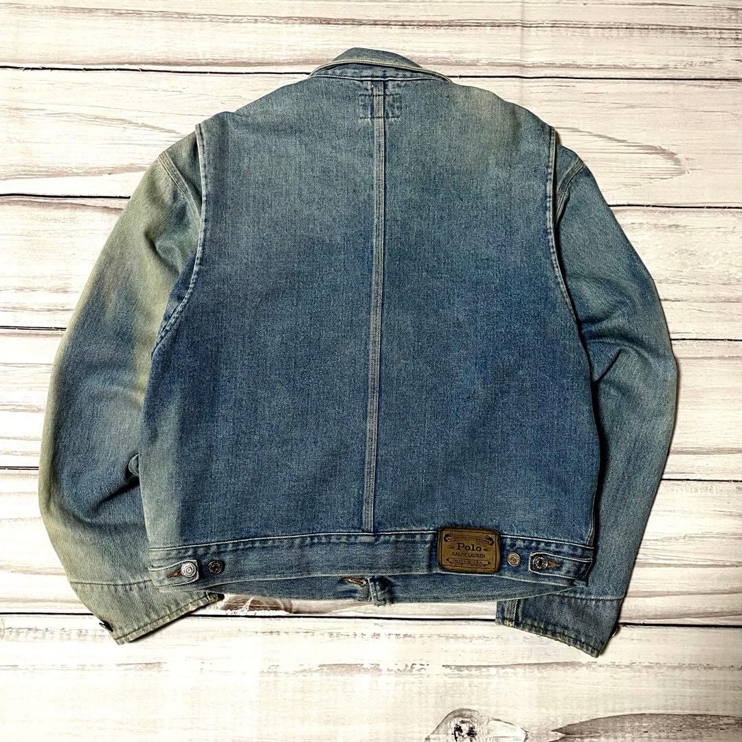 80sUSA製Polo Ralph Laurenデニムジャケット 短丈rrl
