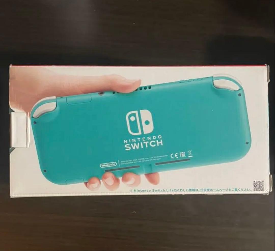 Nintendo Switch Lite ターコイズ（箱付き）