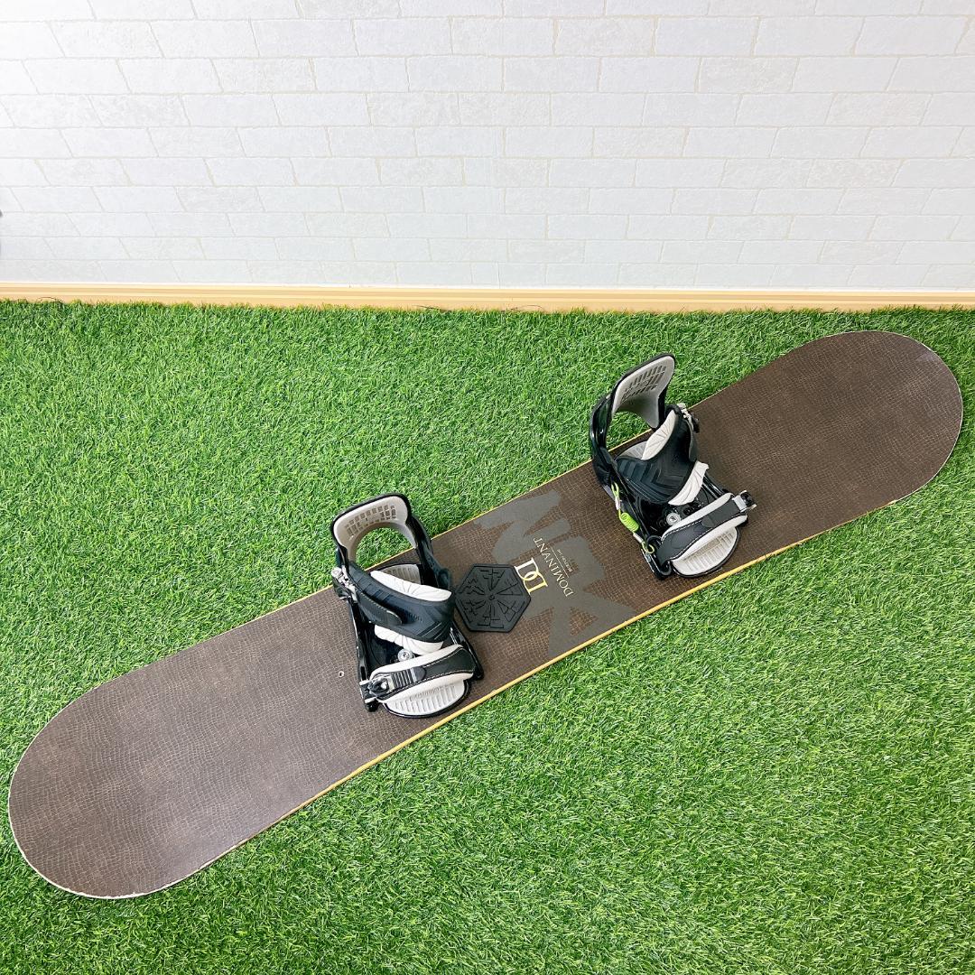BURTON バートン Dominant 146cm スノーボード バインセット