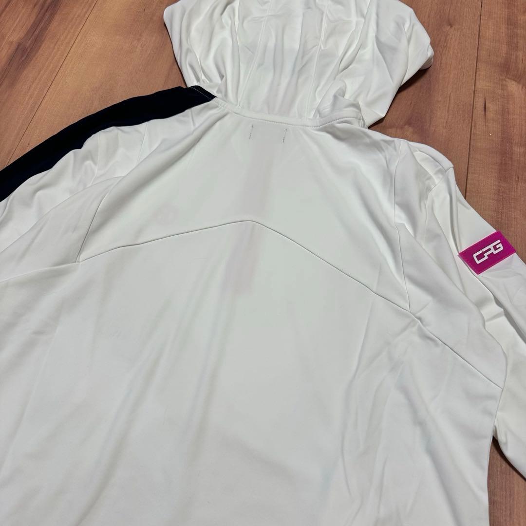 cpggolf フード付き　UVカット　長袖　パーカー　ハーフジップ　指穴　春夏