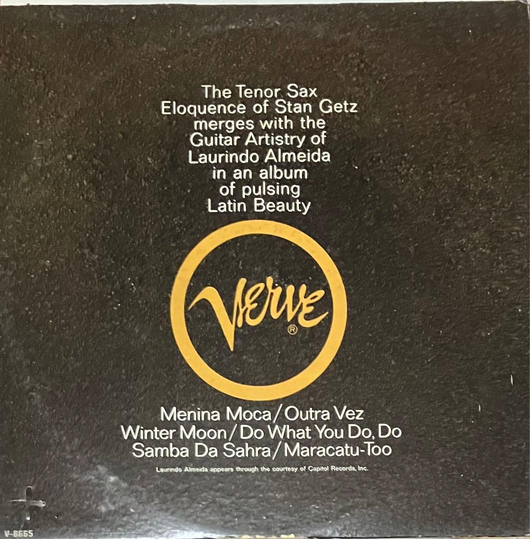 【USオリジナル】STAN GETZ with LAURINDO ALMEIDA