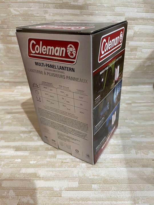 コールマン マルチパネルランタン バッテリー ランタン 3分割　USB充電可能