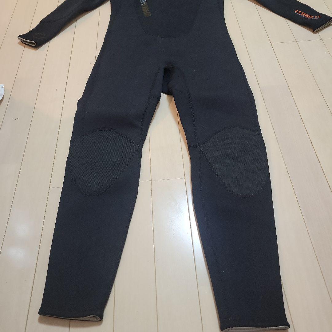 DIVE&SAIL裏起毛フルスーツ 黒 3、5mm