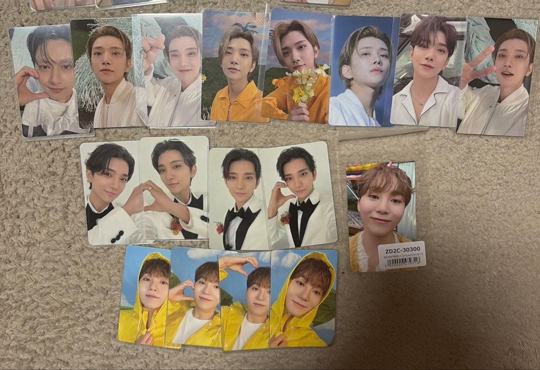 SEVENTEEN セブチ CD まとめ売り トレカ付き