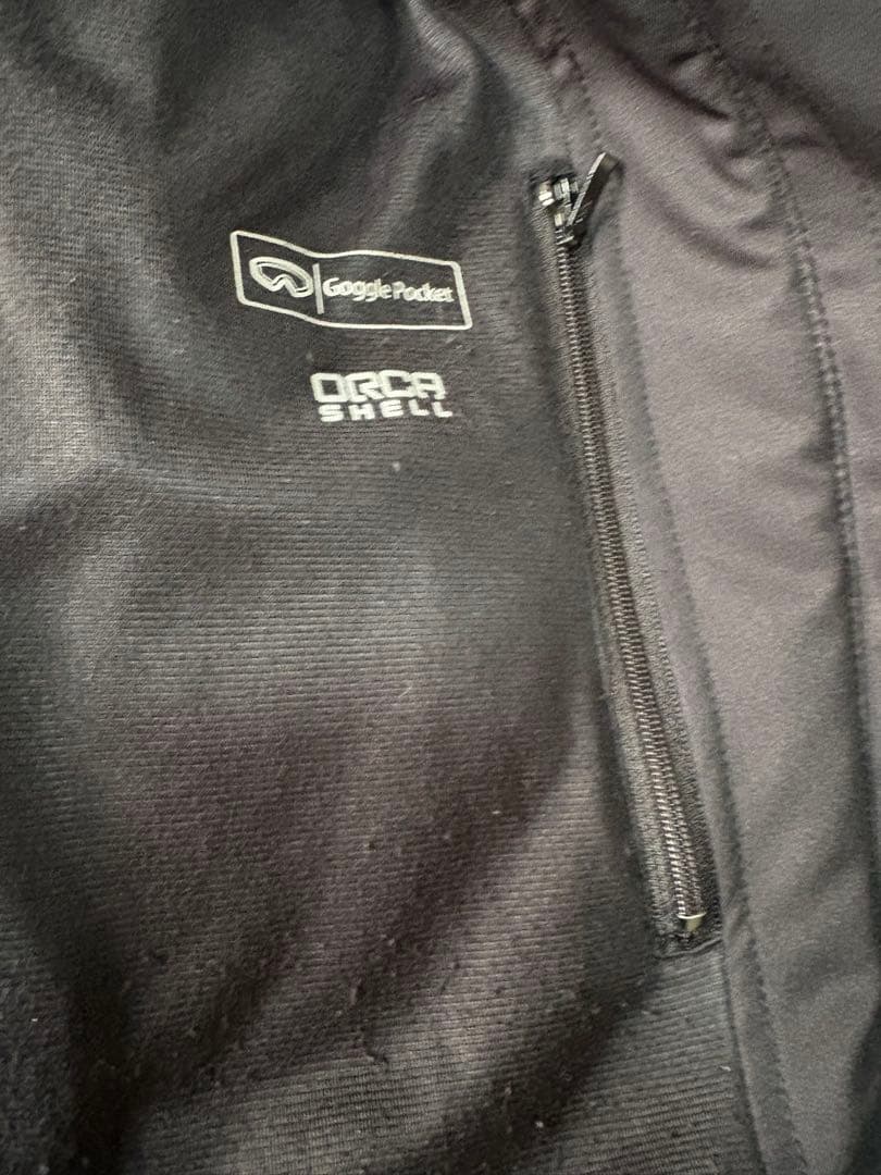 phenix フード付きスキーウェア 黒