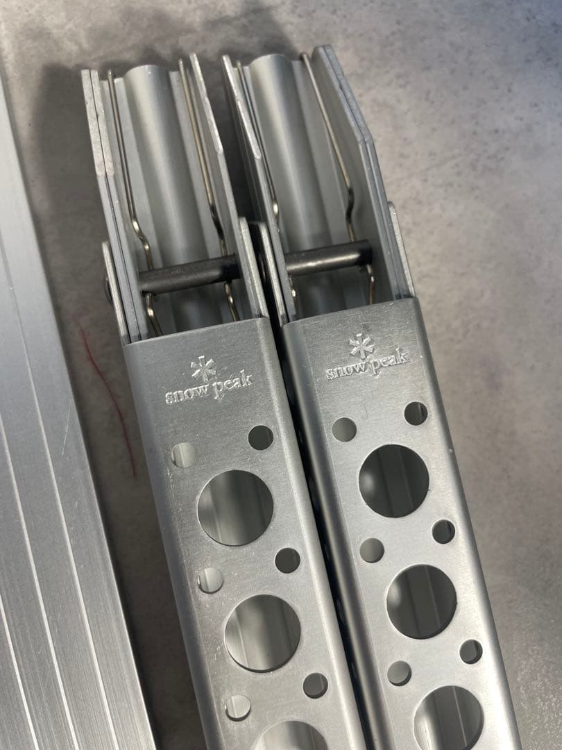 スノーピーク BAJA 400 SLV-001 廃盤 コンパクト アルミテーブル