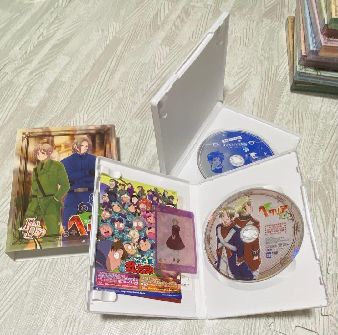 ヘタリア Axis Powers DVD全8巻➕fandiscセット