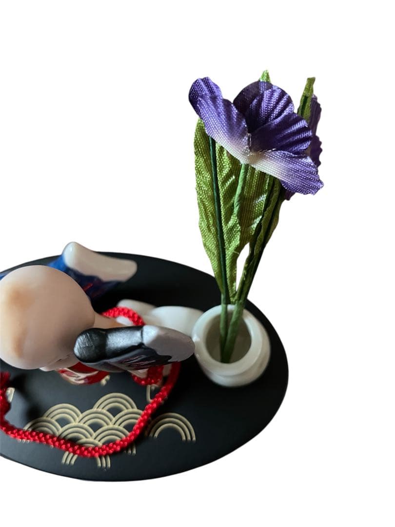 美品　加藤工芸 歳時記 キューピー ５月