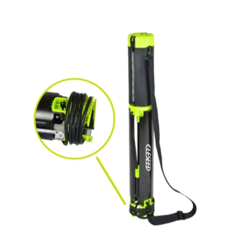 持ち運びLEDライト CLESEED TWIN8000 ケース付き 作業用照明