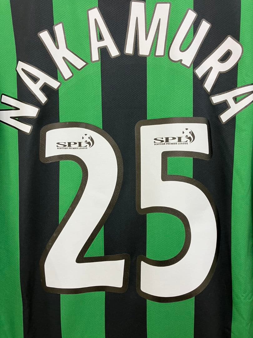 06-07 セルティック　中村俊輔　NIKEオフィシャル　アウェイユニフォーム