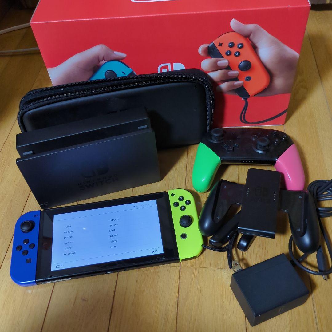 Nintendo Switch 本体 青/緑 Joy-Con付き