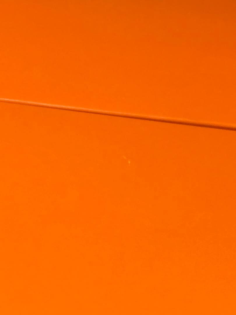 エルメス　シューズ空箱　保存袋　付属品　ポリード27対応　オレンジボックス080