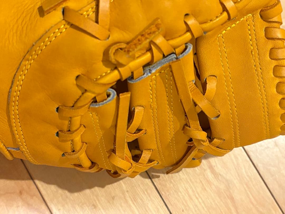 軟式グローブ 左投げ イエロー ミズノ