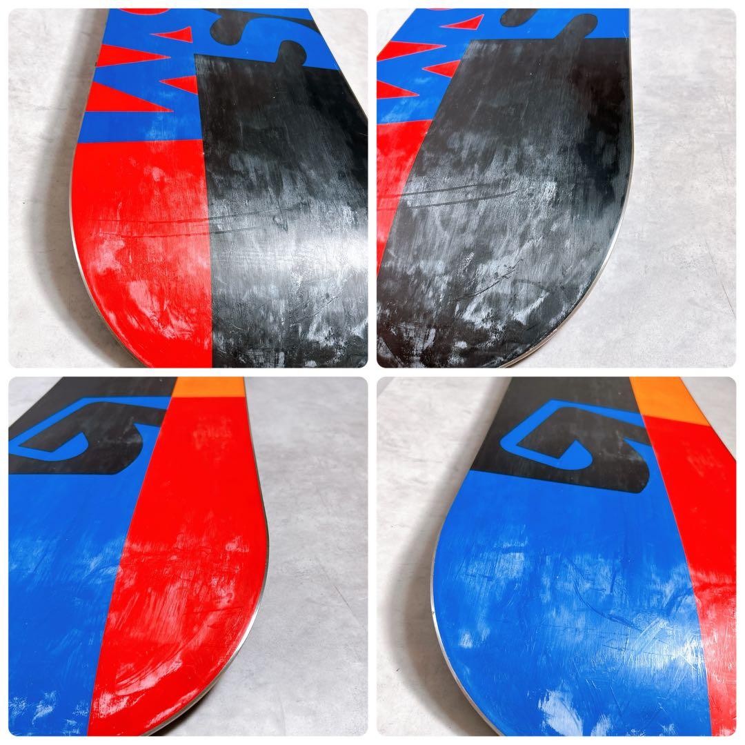 バートン カスタム×最上位バイン　スノーボード3点セット　万能　Wax済