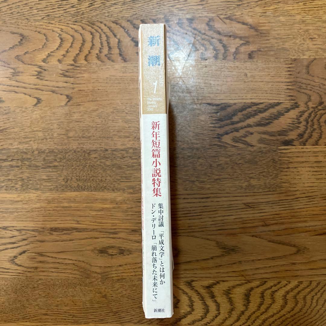 【希少品】ドン•デリーロ『崩れ落ちた未来にて』収録　新潮 2002年 1月号