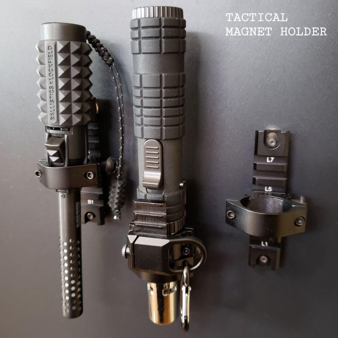 2個タクティカルマグネットホルダー　ユニフレームスティックターボ2Ⅱ