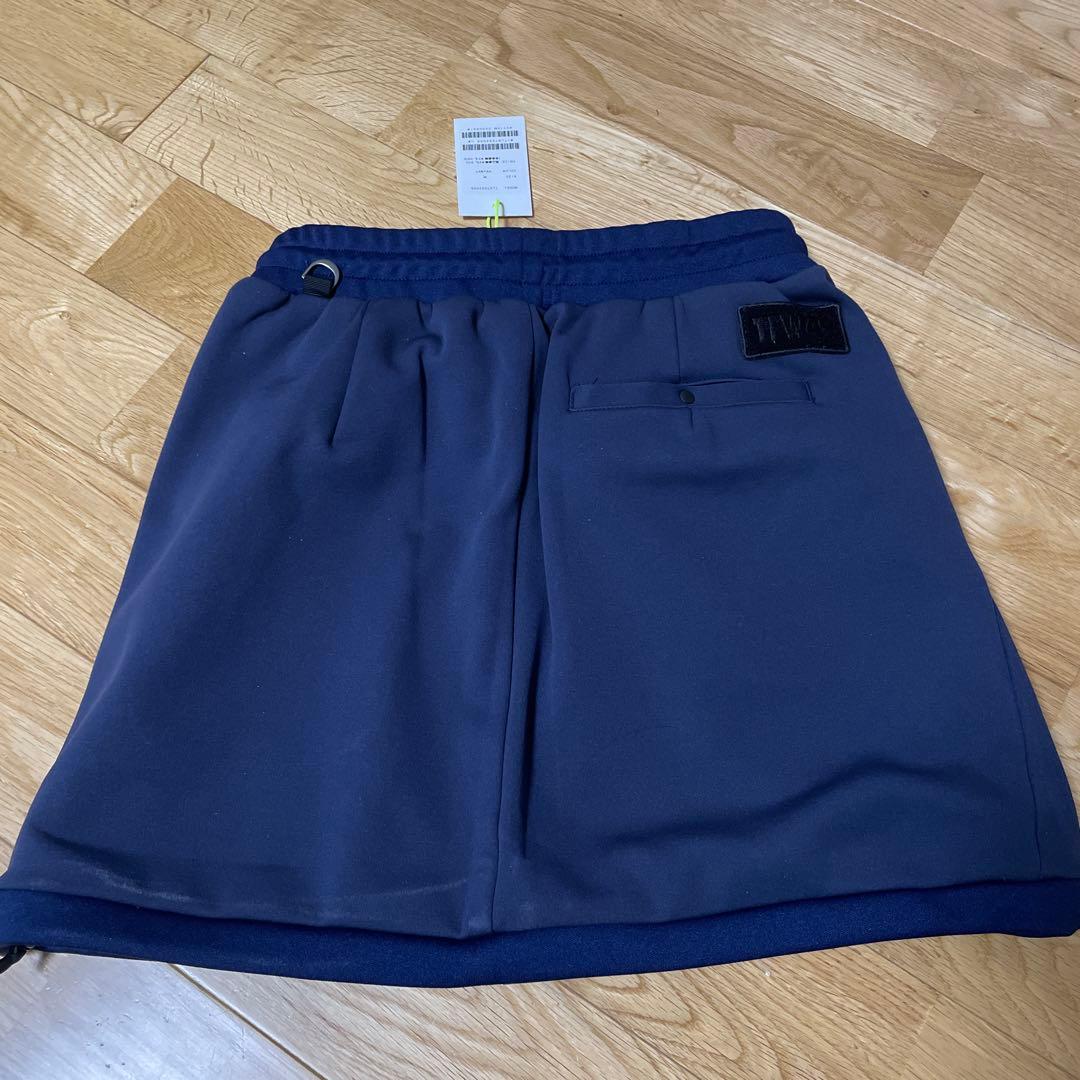TFW49 裏起毛 スカートM ネイビー