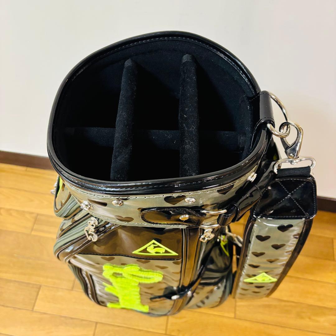 【ほぼ未使用】ルコックスポルティフ le coq sportif キャディバッグ