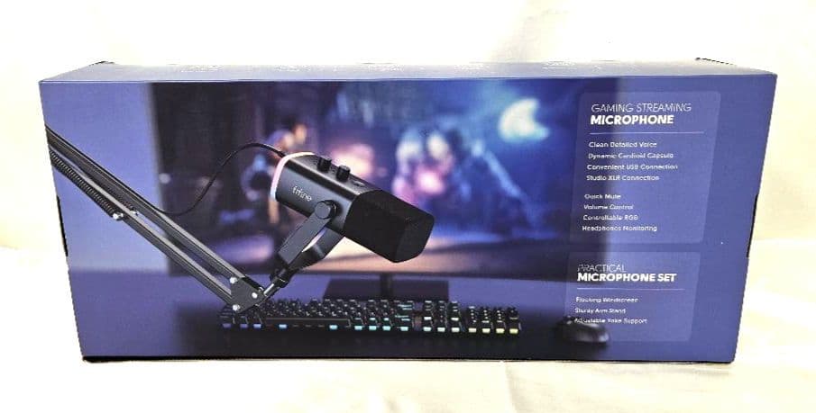 フォロー割　未使用に近い　FIFINE AM8T ゲーミングマイク　セット