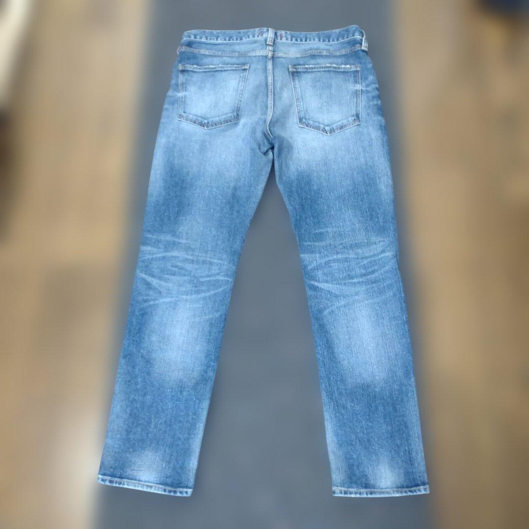 RED CARD スリムテーパードデニム