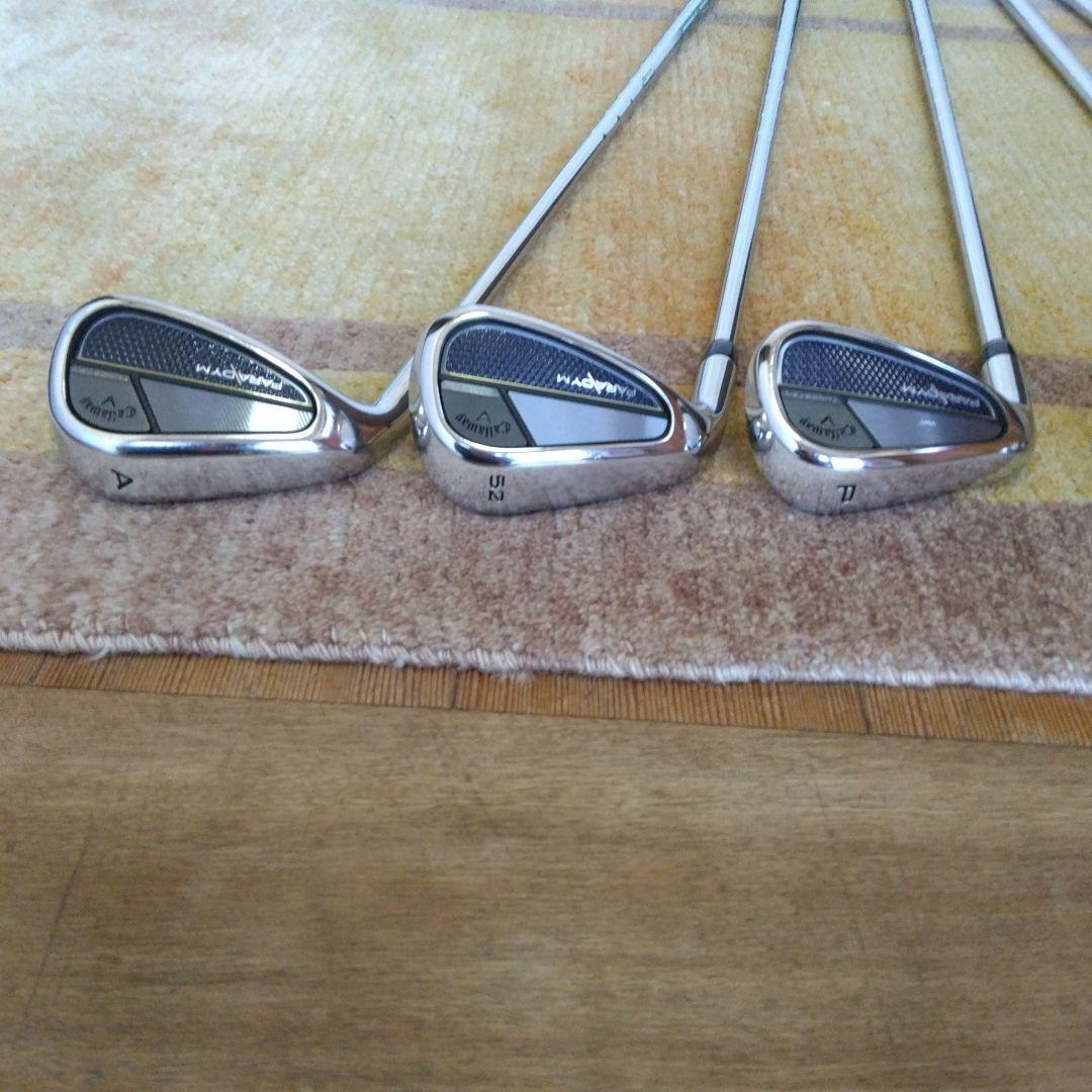 レフティ美品　限定1セット　キャロウェイPARADYM アイアン9本　2023年