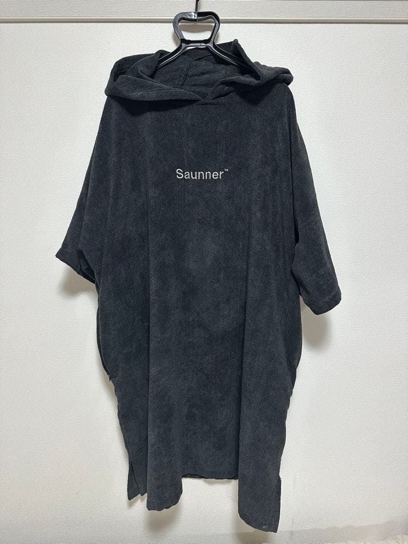 【Ｐ様】TTNE Saunner™ サウナポンチョ 黒
