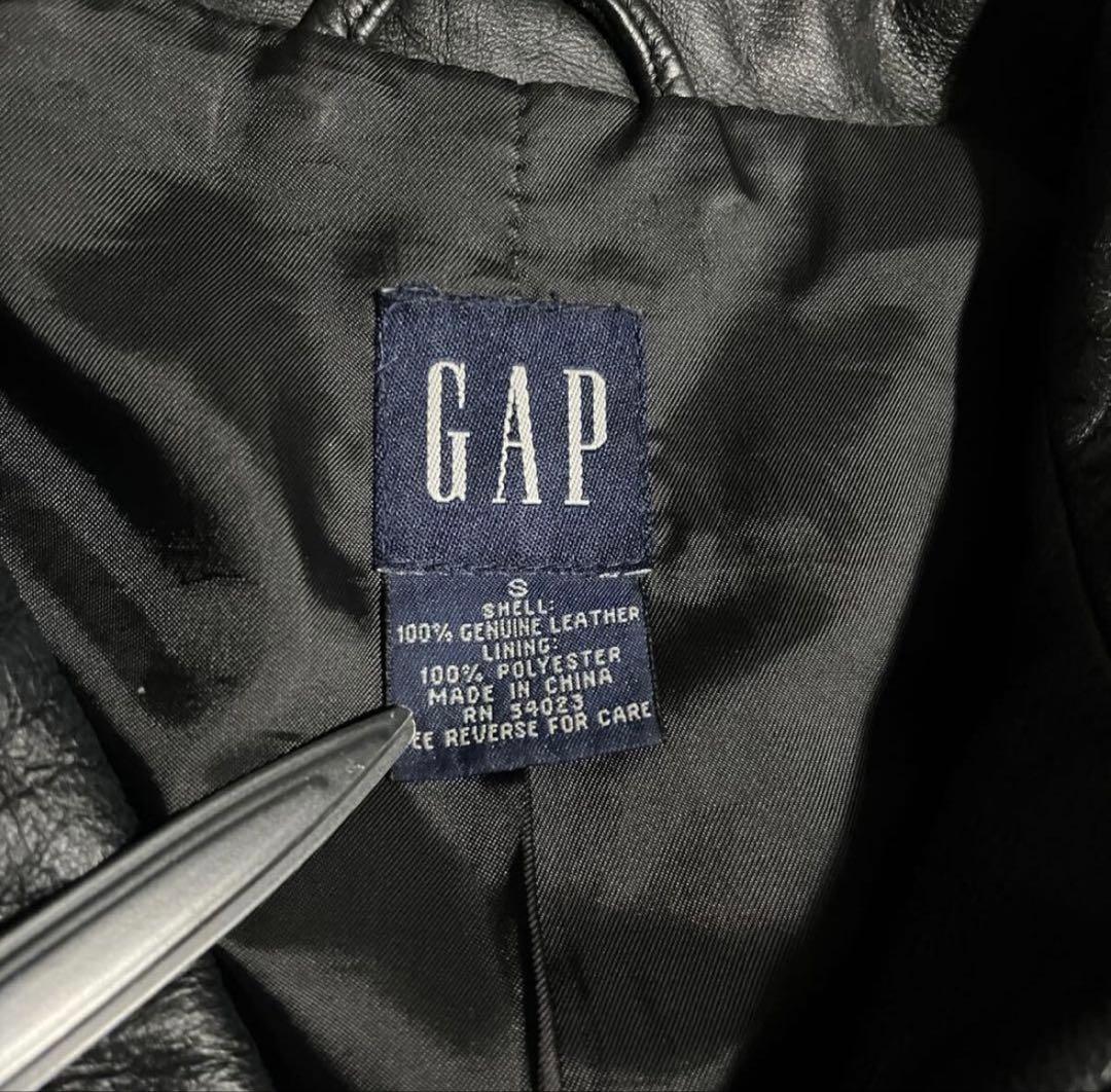 【GAP】OLD GAP LEATHER TRACK JACKET
