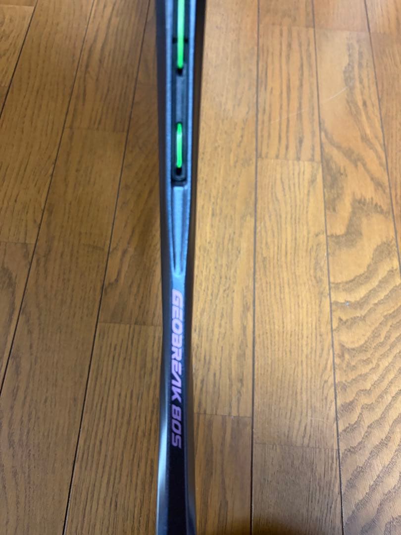 YONEX ジオブレイク80s UL1 軟式テニスラケット 黒/緑