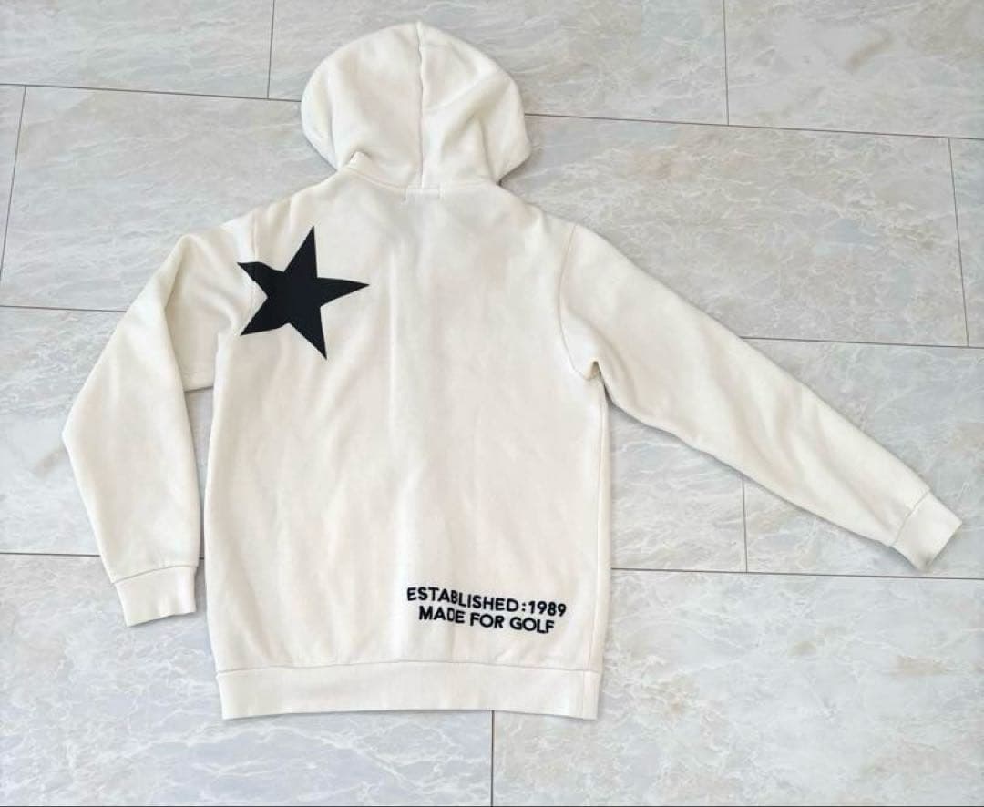 PEARLY GATES ウール混 ジップセットアップ上下サイズ4 ホワイト