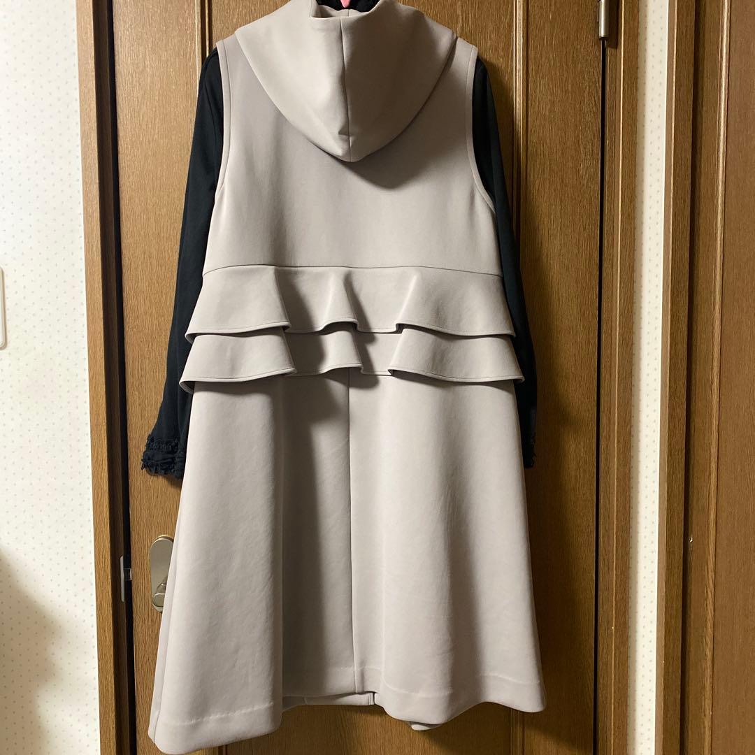 tobechic大きいサイズ44♥︎ダンボールニットロングジレ