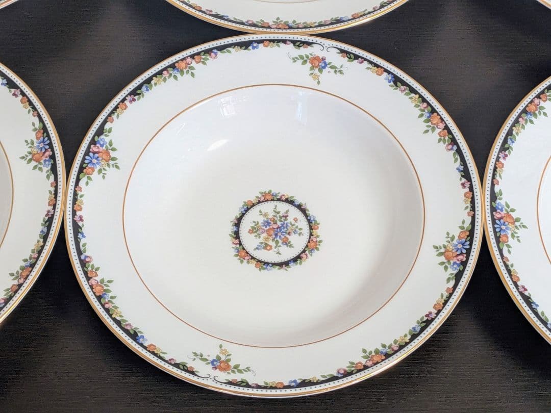 ウエッジウッド　オズボーン　スープ皿　20.2cm 6枚　新品未使用