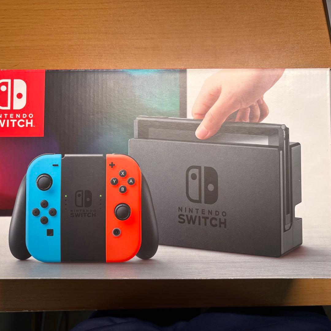 Nintendo Switch 本体 青/赤 プロコン付き