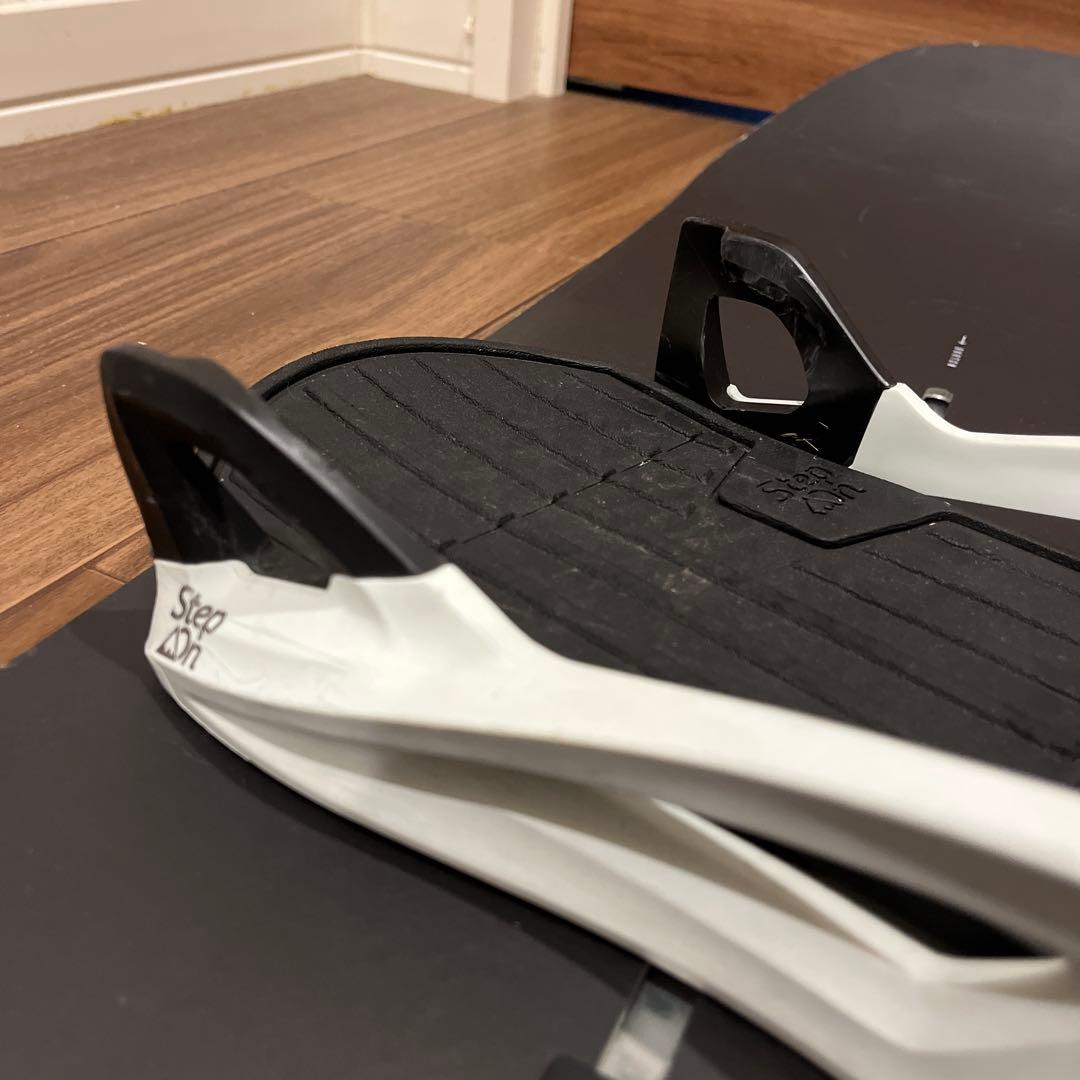 Burton stepon スノーボード ビンディング ホワイト（M）