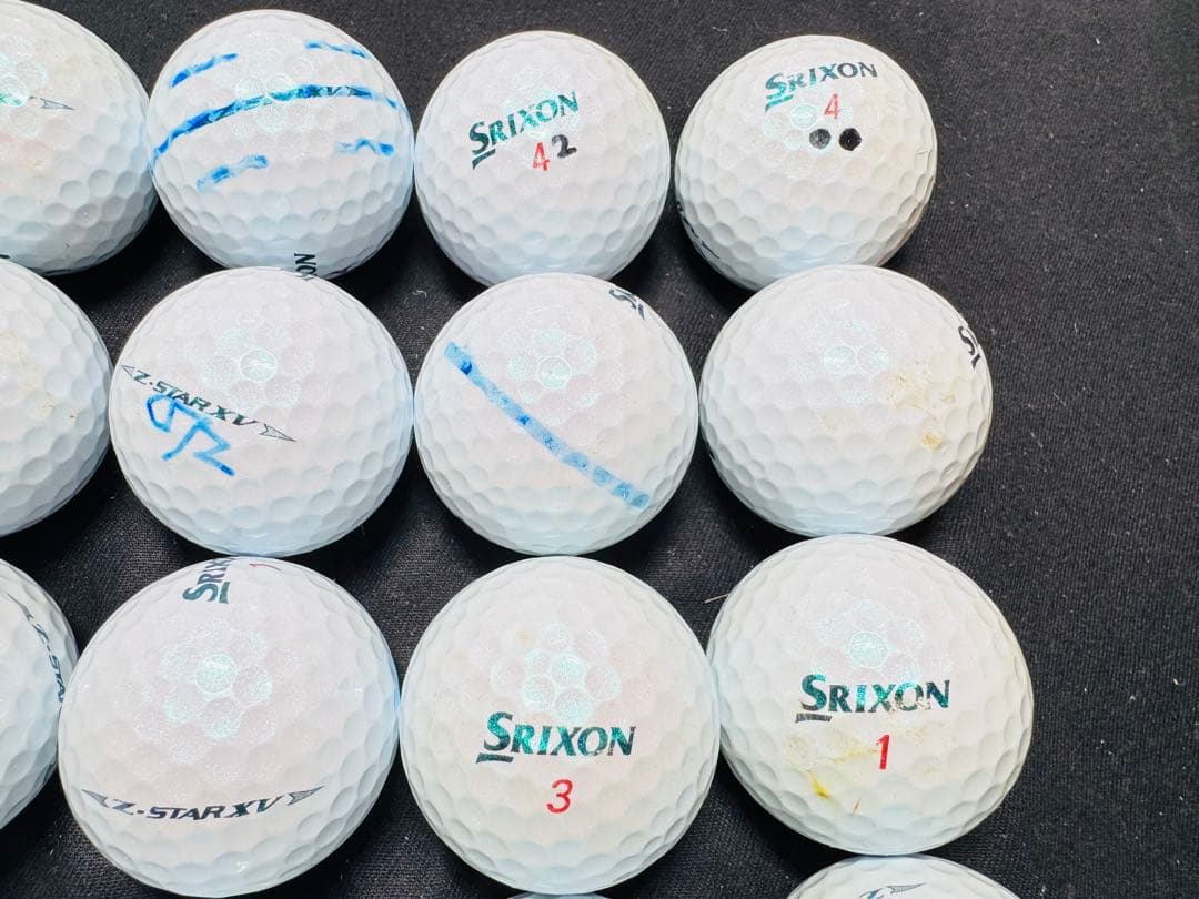 最新 スリクソン Z-STAR XV 2025年モデル 30個　ロイヤルグリーン