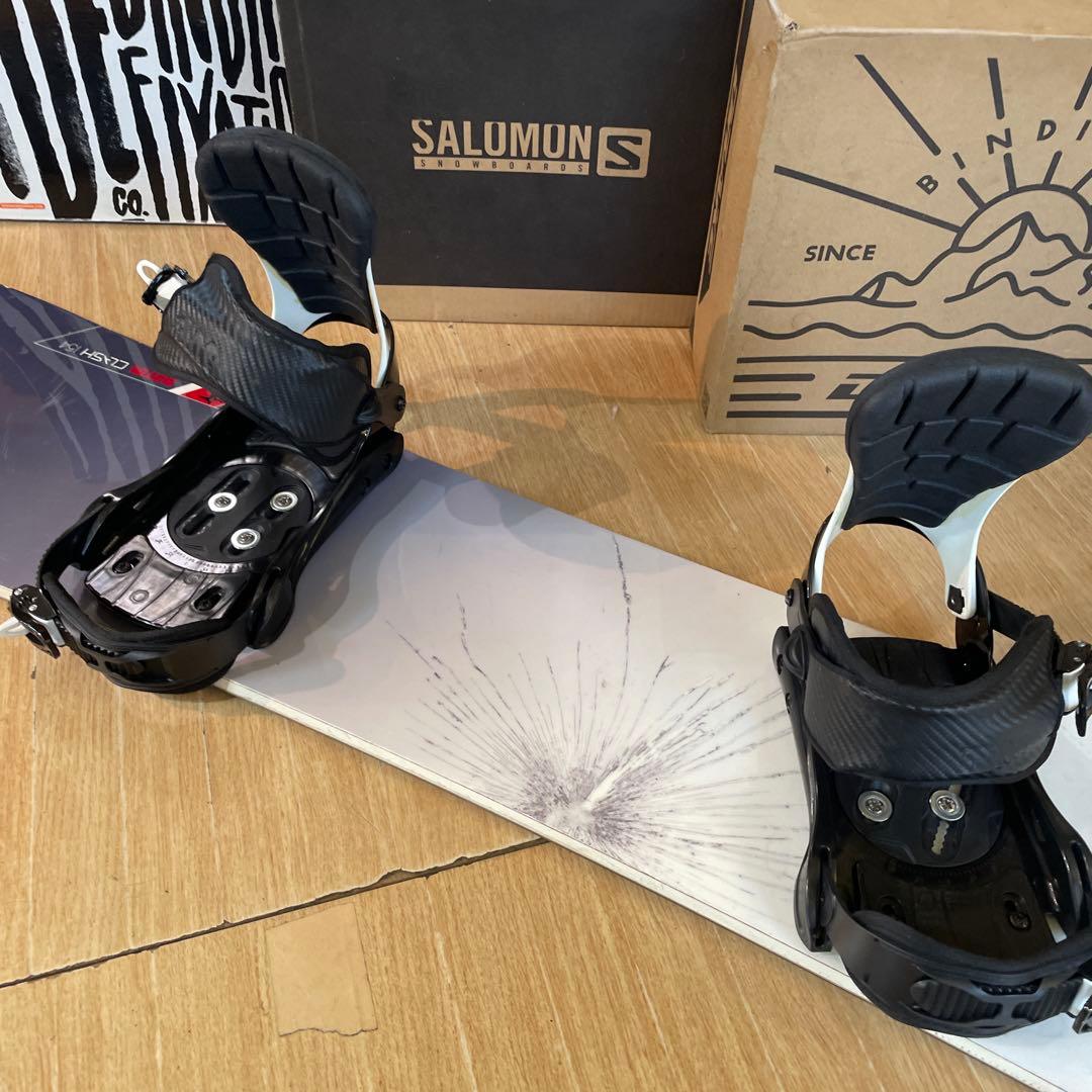 BURTON　バートンスノーボードセット　CLASH154㎝　バインディング付