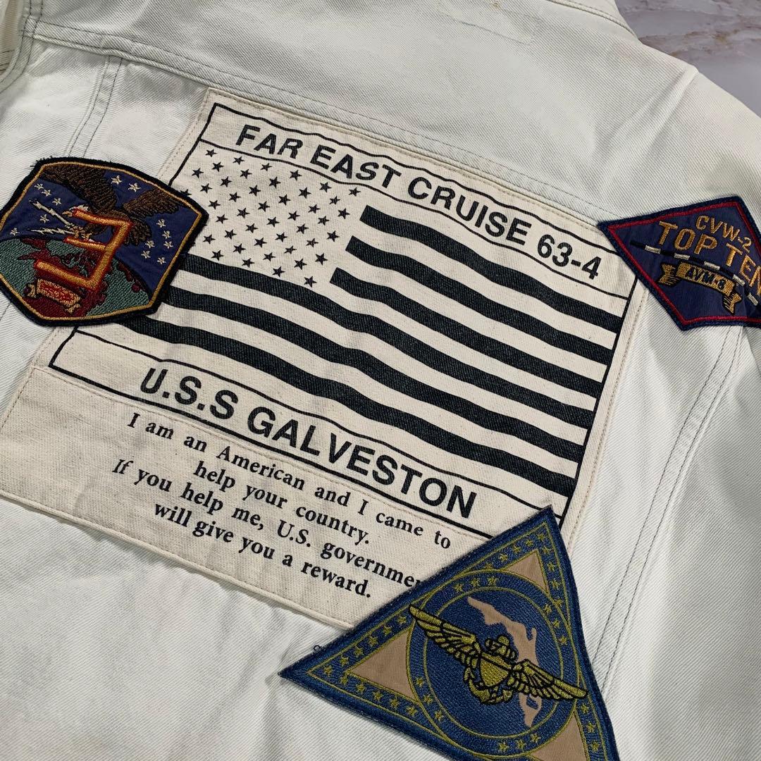 AVIREX アヴィレックス TOPGUN トップガン デニム ジャケット